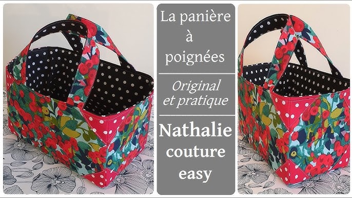 Panier de rangement + Ma formule secrète pour créer le patron soi-même -  tutoriel gratuit 