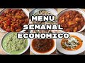 MENÚ SEMANAL ECONOMICO/FABI CEA