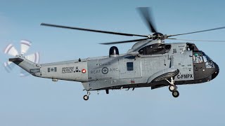 SEA KING FLYING IN 2022?! | CH124 Sea King Landing, Walkaround & Takeoff at YYJ