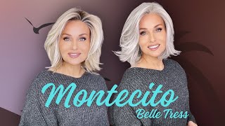 UNBOXING OYSTER GRAY! | Belle Tress MONTECITO Wig Review | Milkshake Blonde R | Perfect LENGTH!