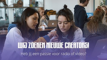 WIJ ZOEKEN CREATORS | HvA Campus Creators