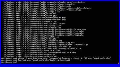 How To install Omeka Classic on Ubuntu 18.04 LTS
