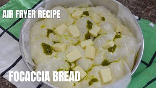 Air fryer Focaccia Bread : Crispy Outside, Soft and Fluffy Inside / Leney Kitchen screenshot 5