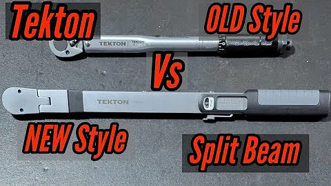 New Tekton Torque Wrench Split Beam Very Nice Upgrade