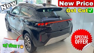 New FRONX Black GST CUT Updated 2025 Alpha Plusl || Maruti Suzuki Fronx 2025 Top Model Review 