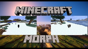 Minecraft mod review and tutorial | Morph mod | Minecraft 1.6.2