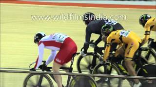 Josiah Ng wins gold medal Men's Keirin Cycling : Commonwealth Games Delhi screenshot 3