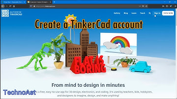 How to Create a TinkerCAD account