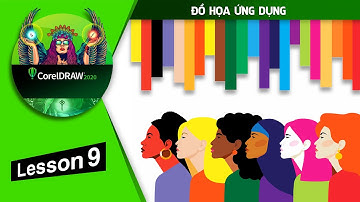 CorelDRAW | Lesson 9 | Công cụ tô màu Interactive fill tool | fill color