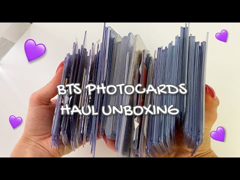 HUGE BTS PHOTOCARDS