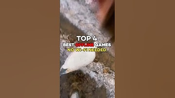 Top 4 Offline Games With No Wi-Fi Needed 😱