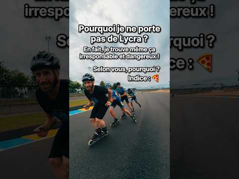 Pourquoi je ne porte pas de Lycra ? Il serre à rien !? #inlineskating #speedskating #rollerskating