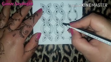 How to draw MI2 tangle pattern ?