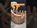 Mesmerizing Pottery Art — Clay Bowl Cutting in Perfect Flow 😍🎨
