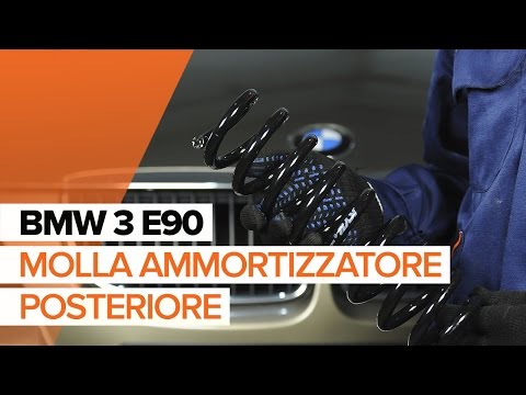 Venite a sostituire molla ammortizzatore posteriore BMW 3 E90 TUTORIAL | AutoDoc