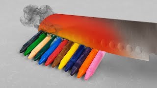 ASMR Relax Sound | Colored Pencil Wax Chalk