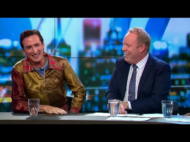 Kirin J Callinan - Interview on TheProjectTV (2017) class=