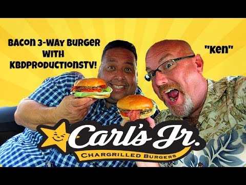 Carl’s Jr.® 3Way Bacon Burger Review with KBDProductionsTV! YouTube Carl’s Jr.® 3Way Bacon Burger Review with KBDProductionsTV! YouTube