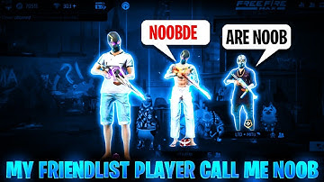 My old friend call me noob 🤬// 1 vs 2 challenge//free fire costume room gameplay))