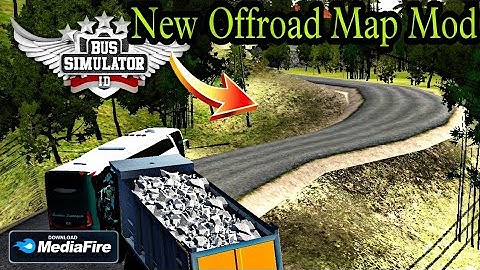 New Offroad Mountain Map Mod For Bussid I Bus simulator Indonesia #bussidmods