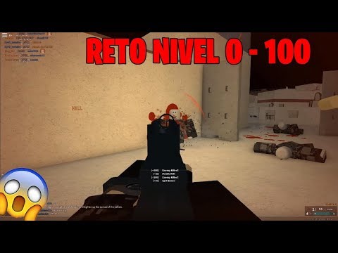 Paradoxjomo Reto Nivel 0 A 100 Episodio 1 Roblox Youtube - jugando una partida en phantom forces roblox youtube