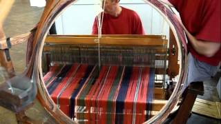 Weaving MacDonald of Glenaladale Tartan