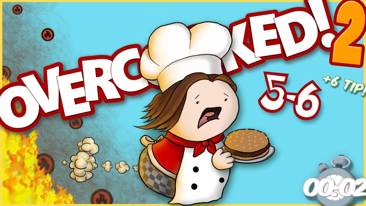 Overcooked 2 - level 5-6, single player - YouTube