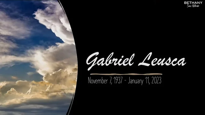 Wake Service Gabriel Leusca - 1/17/2023