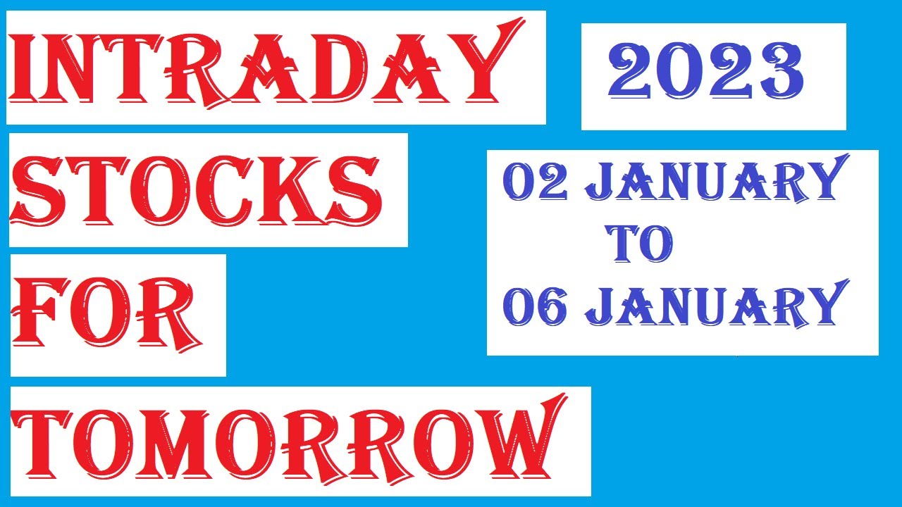 Intraday Stocks For Tomorrow Supply and Demand Intraday Trading