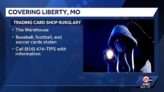 Police: Rare baseball, football and soccer cards stolen from Liberty trading card shop