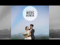 Chawilian  momon  official wedding  highlight  christian wedding