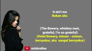 Kygo, Selena Gomez - It Ain't Me ( Lirik Dan Terjemahan )