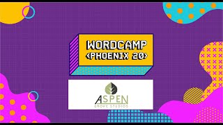 Thank You To Aspen Grove Studios The Wonder Years Small Biz Sponsor Of Wordcdan Phoenix