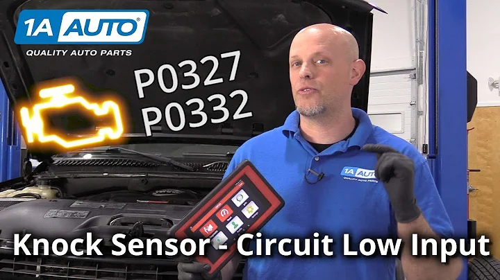 Check Engine Light? Car Knock Sensor Low Input - Code P0327 P0332