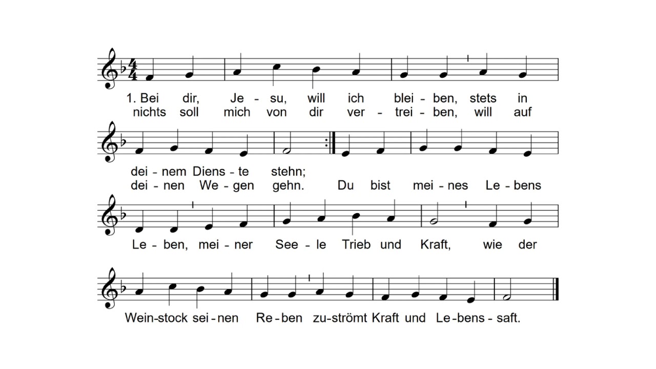 Bei Dir Jesus Will Ich Bleiben www.youtube.com