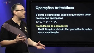Programação de Computadores - Aula 05 - Operações Aritméticas e Variáveis