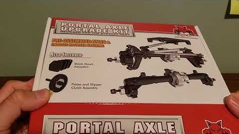 Redcat Gen 7 Portal Axle Kit Unboxing!