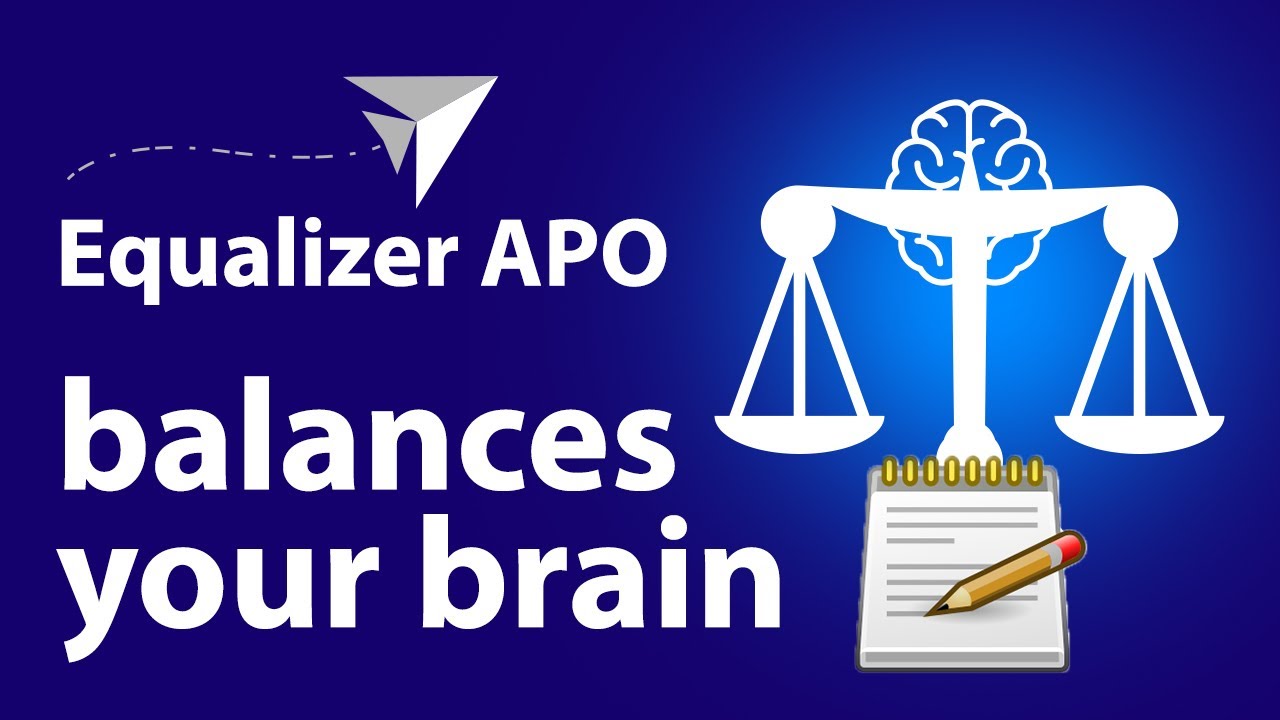 Balancing audio in your brain with equalizer apo YouTube