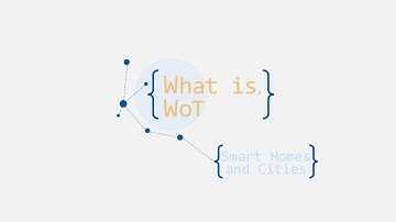 Applications in Smart Homes and Smart Cities | What is WoT