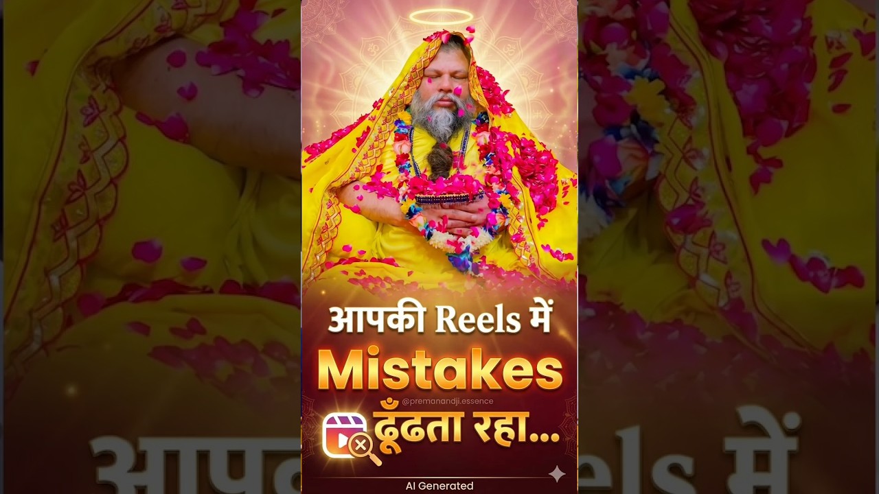 आपकी Reels में Mistakes ढूँढता रहा… कुछ नहीं मिला। 