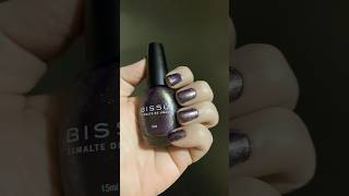 Esmalte Marca:Bissú Tono:203 Destellos de Atardecer 💜#esmaltes #esmaltes