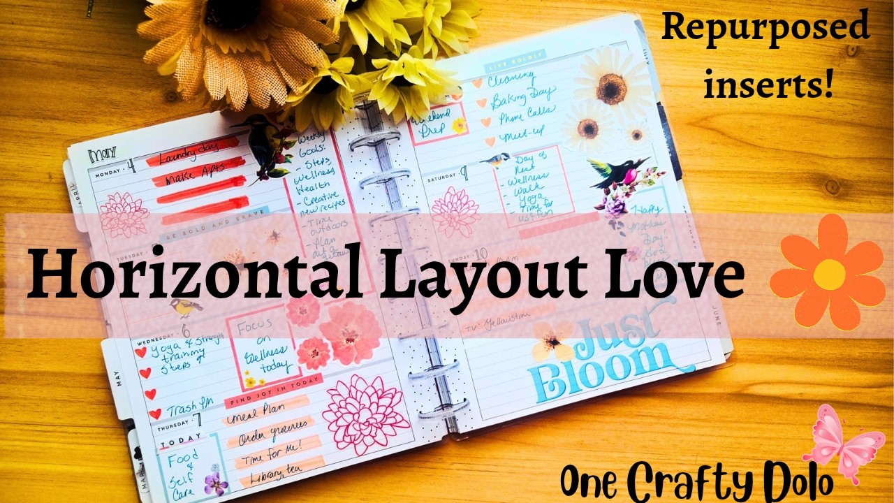 Kwn Horizontal Layout Horizontal Layout Love | Planning & Deco Fun - YouTube