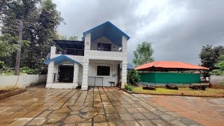 7 Guntha NA Farmhouse For Sale in karjat With Big Swimming Pool &amp; Big Trees Karjat Bhumi 9773181911
