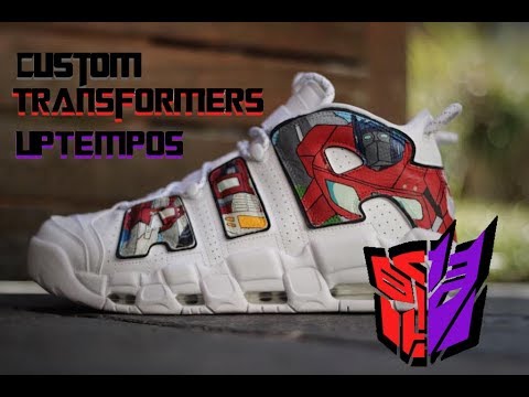 Transformers Optimus vs Megatron Nike 