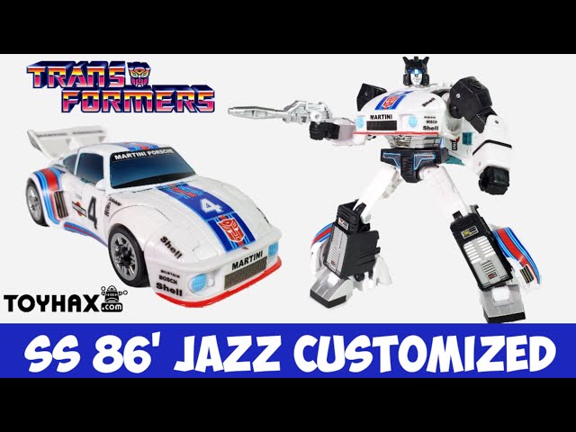 Transformers Studio Series 86 Jazz Toyhax Customization - YouTube