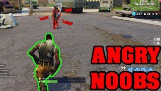 LUSTIGE Momente - ANGRY NOOBS in FORTNITE Battle Royale