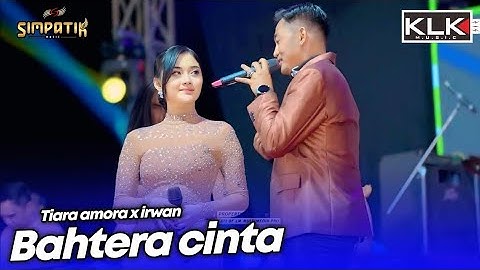 BAHTERA CINTA - IRWAN X TIARA AMORA LIVE SIMPATIK MUSIC KLK AUDIO - ALAS TELOGO PASURUAN