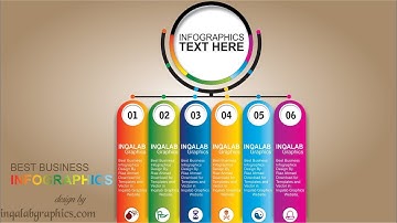 Best Infographics Design CorelDraw Tutorial #4 with Inqalab Graphics | Infographics Ideas