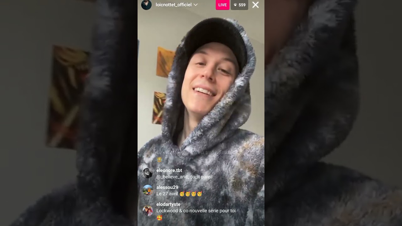 Loic Nottet - Insta Live 24.02.2023