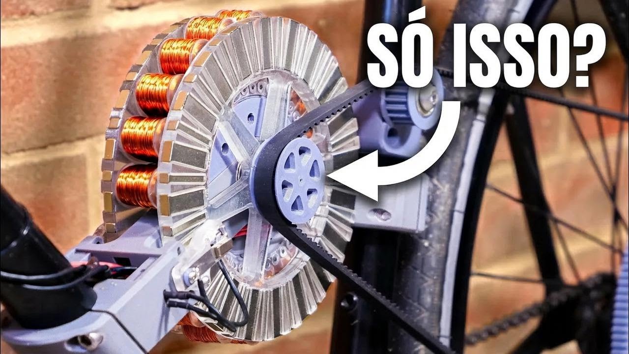 A bicicleta elétrica mais minimalista